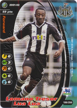 Newcastle 2001/02 - Lomano Tresor Lua Lua
