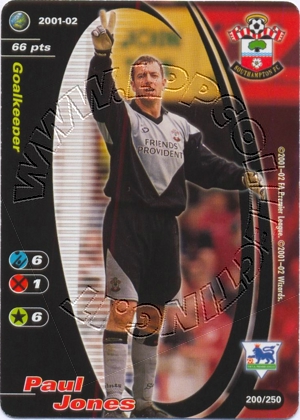 Southampton 2001/02 - Paul Jones