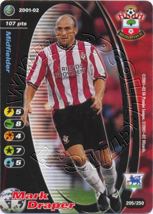 Southampton 2001/02 - Mark Draper