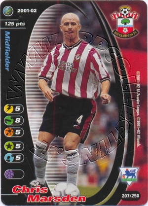 Southampton 2001/02 - Chris Marsden