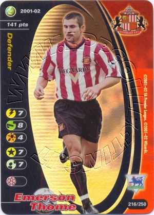 Sunderland 2001/02 - Emerson Thome