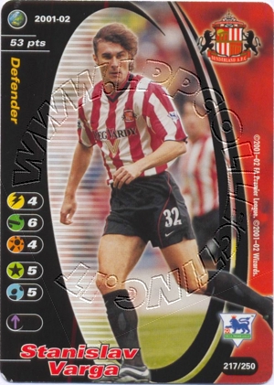 Sunderland 2001/02 - Stanislav Varga