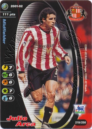 Sunderland 2001/02 - Julio Arca