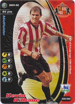 Sunderland 2001/02 - Kevin Kilbane