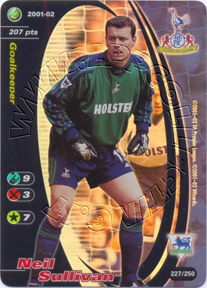 Totthenam 2001/02 - Neil Sullivan