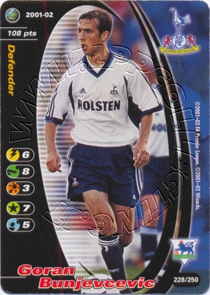 Totthenam 2001/02 - Goran Bunjevcevic