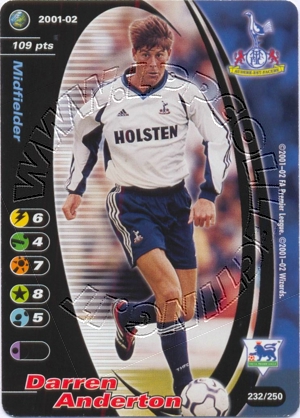 Totthenam 2001/02 - Darren Anderton