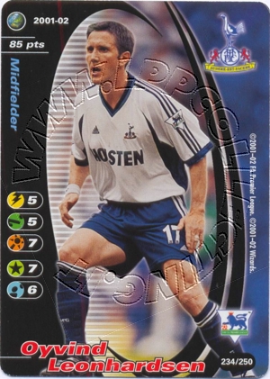 Totthenam 2001/02 - Oyvind Leonhardsen