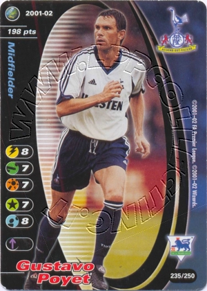Totthenam 2001/02 - Gustavo Poyet