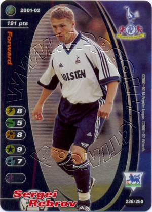 Totthenam 2001/02 - Sergei Rebrov