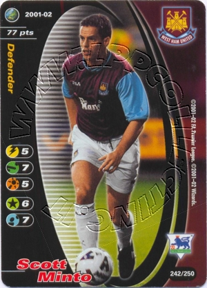 Westham 2001/02 - Scott Minto