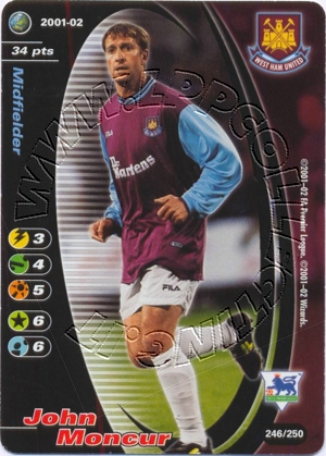 Westham 2001/02 - John Moncur