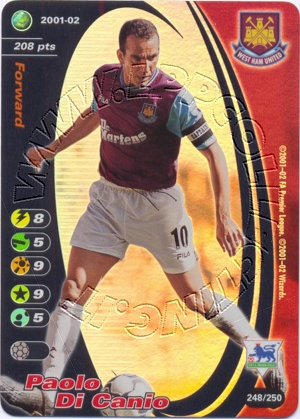 Westham 2001/02 - Paolo Di Canio
