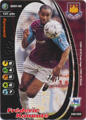 Westham 2001/02 - Frédéric Kanouté