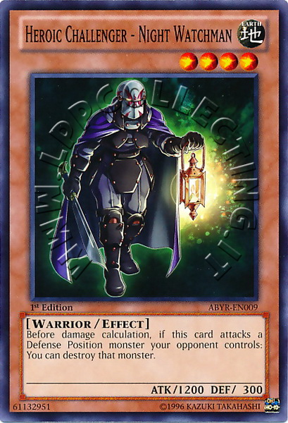 Heroic Challenger - Night Watchman