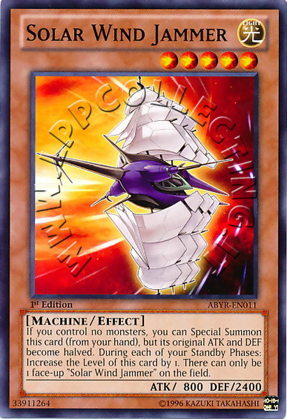 Solar Wind Jammer