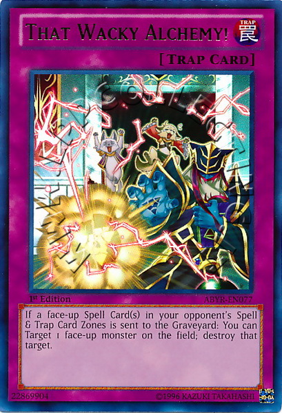 That Wacky Alchemy!