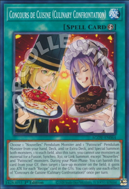 Concours De Cuisine (Culinary Confrontation)