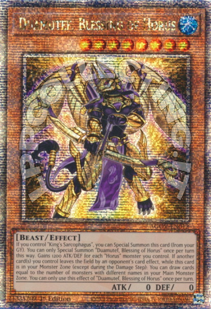 Duamutef, Blessing of Horus