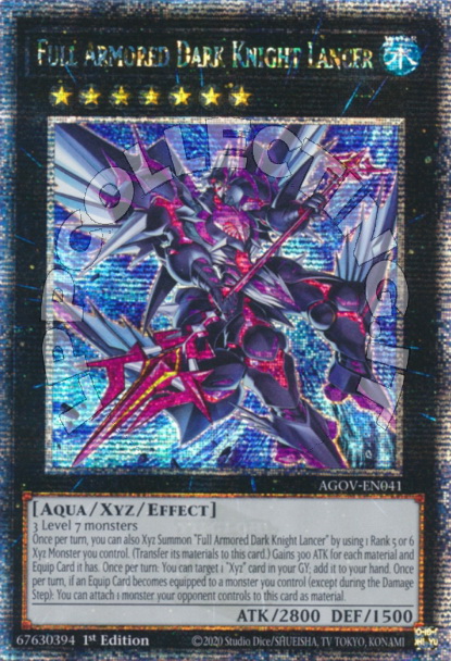 Full Armored Dark Knight Lancer