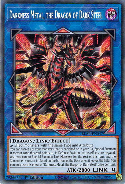 Darkness Metal, the Dragon of Dark Steel