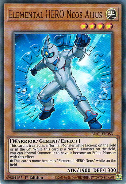 Elemental HERO Neos Alius