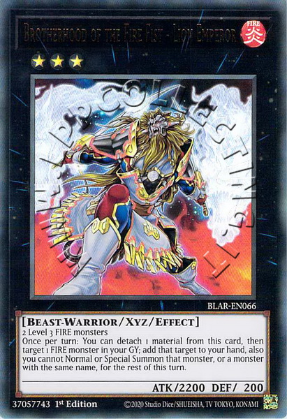 Brotherhood of the Fire Fist - Lion Emperor