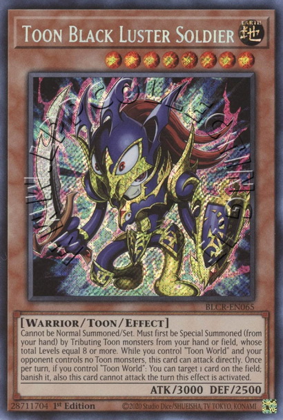 Toon Black Luster Soldier