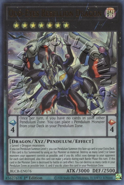 Odd-Eyes Rebellion Dragon