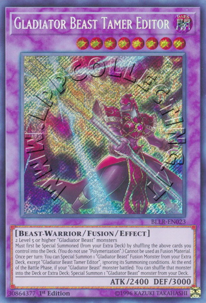 Gladiator Beast Tamer Editor