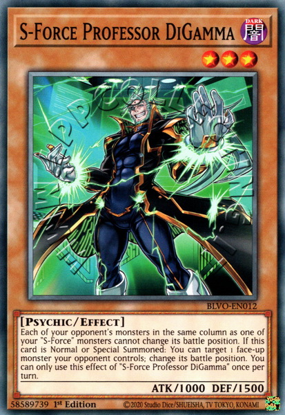 S-Force Professor DiGamma 