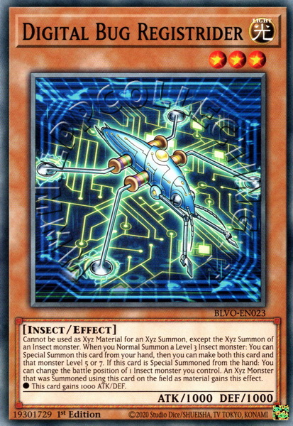 Digital Bug Registrider 
