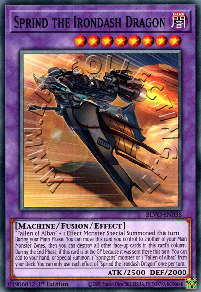 Sprind the Irondash Dragon 