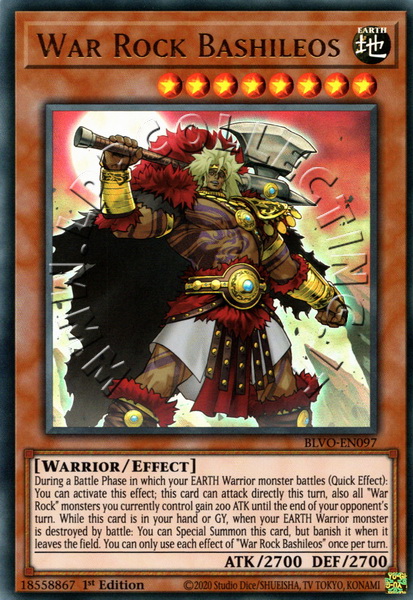 War Rock Bashileos 