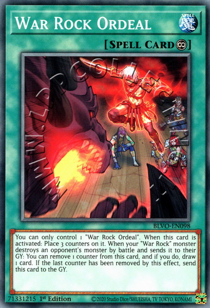 War Rock Ordeal 