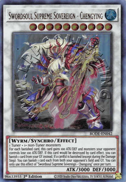 Swordsoul Supreme Sovereign - Chengying