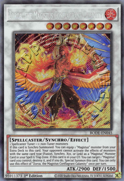 Zoroa, the Magistus Conflagrant Calamity