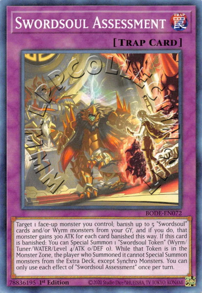 Swordsoul Assessment