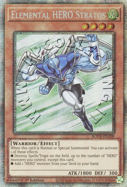 Elemental HERO Stratos 