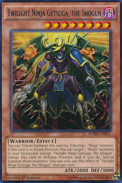 Twilight Ninja Getsuga, the Shogun