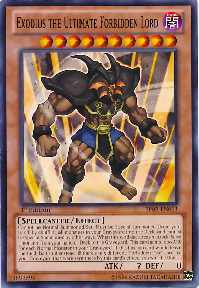 Exodius the Ultimate Forbidden Lord