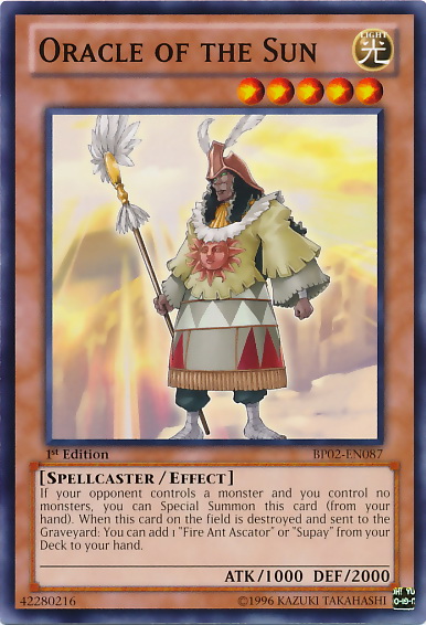 Oracle of the Sun