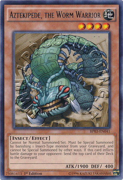Aztekipede, the Worm Warrior