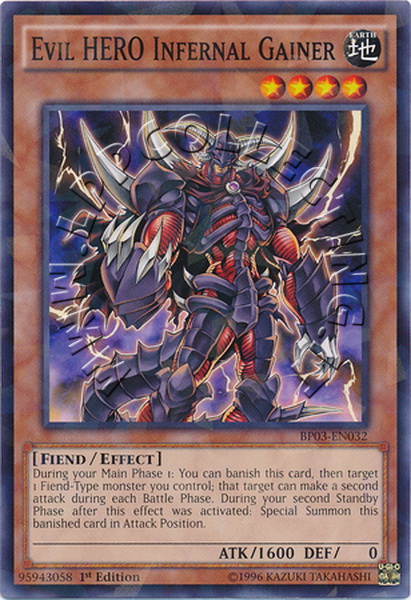 Evil HERO Infernal Gainer