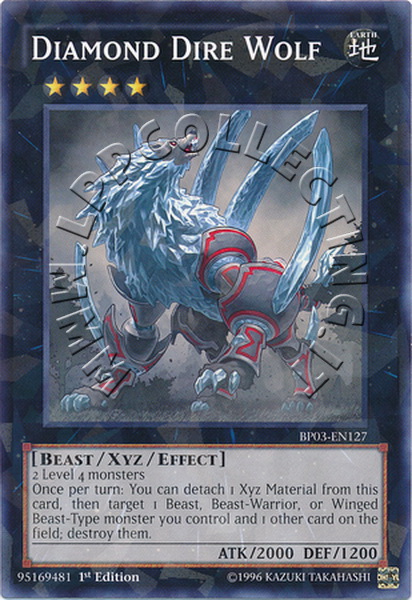Diamond Dire Wolf