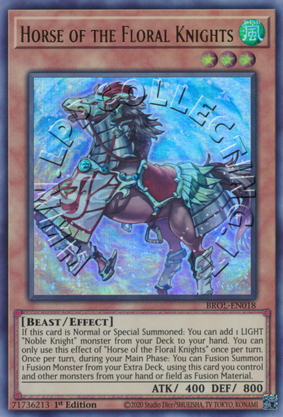 Horse of the Floral Knights 