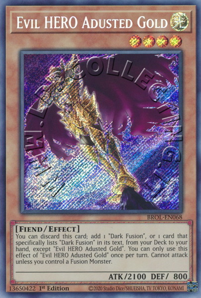 Evil HERO Adusted Gold 