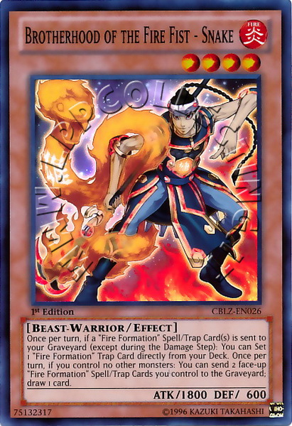 Brotherhood of the Fire Fist - Snake