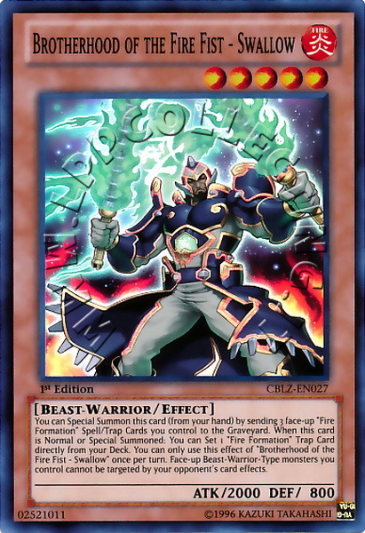Brotherhood of the Fire Fist - Swallow