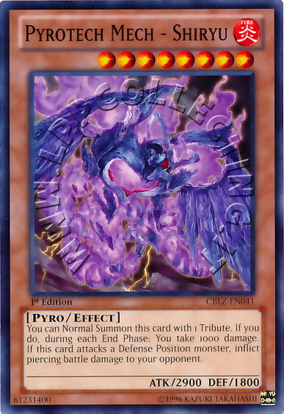 Pyrotech Mech - Shiryu